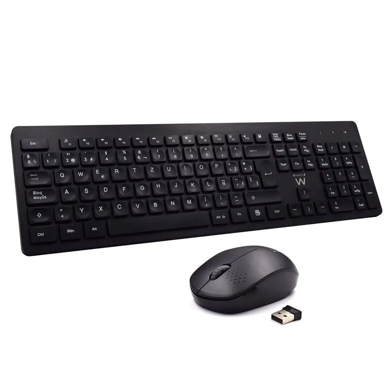 Teclado+Mouse Ewent S/Fio