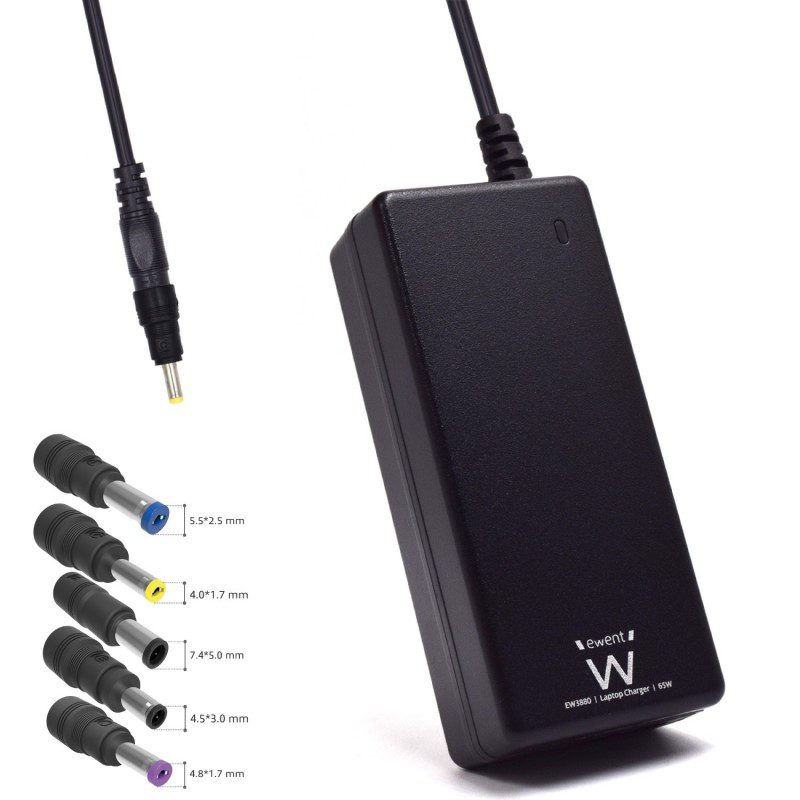 Carregador Univ. Ewent 65W To Hp 5T