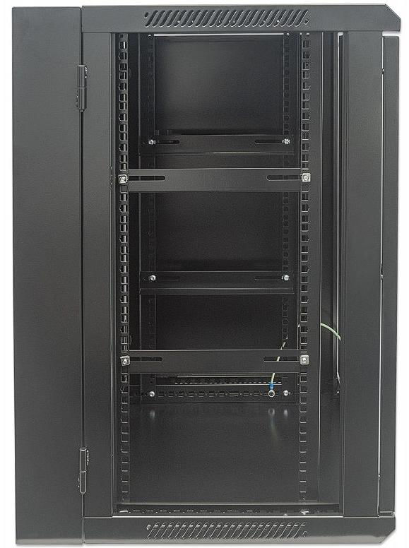 ARMARIO 15U 450X570 INT 19" AÇO (FP) PRETO
