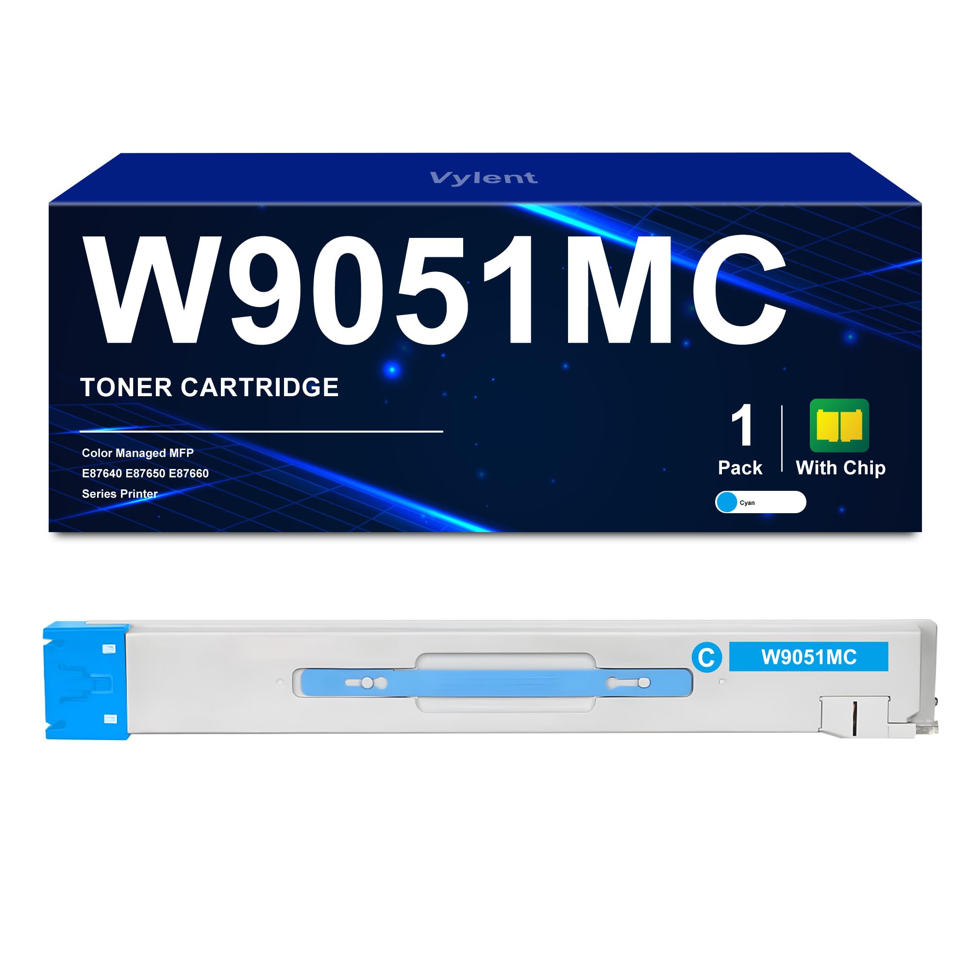TO W9051MC CONTRACTUAL E87640, E87650, E87660 CYAN