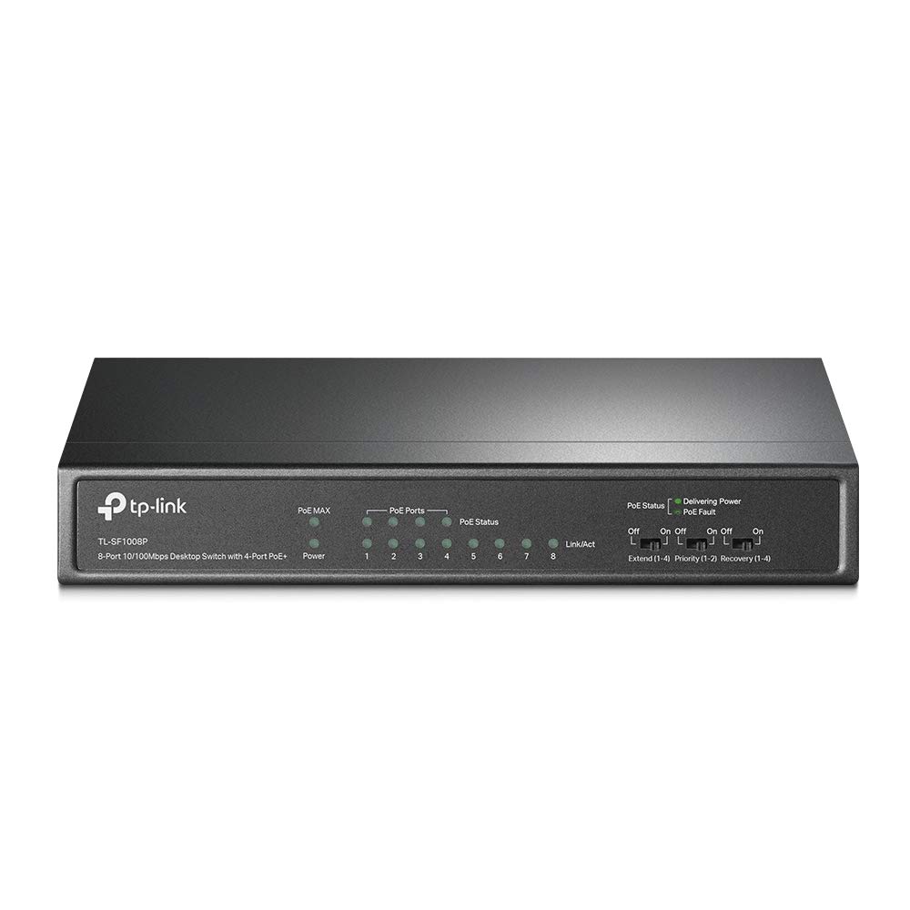 SWITCH 8 TP-LINK 10/100 4-PORT POE