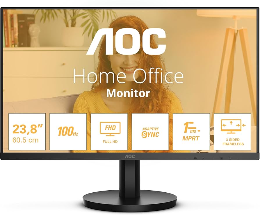 MONITOR AOC 23.8" FULL HD IPS 100HZ 1MS HDMI