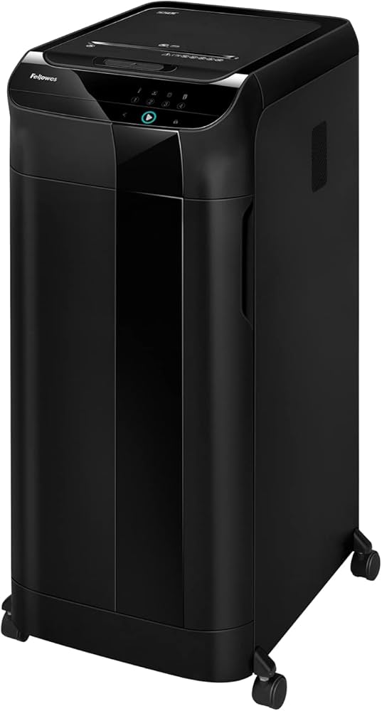 DESTRUIDOR DOCS FELLOWES AUTOMAX 550C PRETO