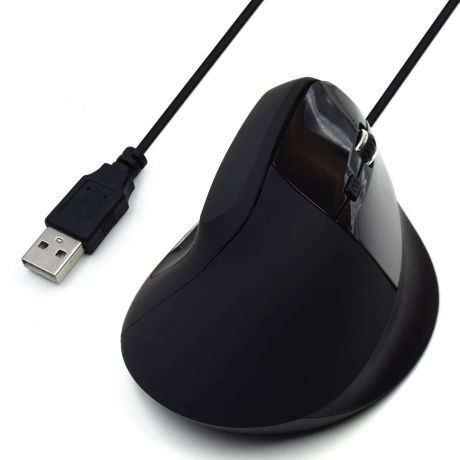 MOUSE EWENT ERGONÓMICO VERTICAL 3200DPI PRETO - Image 3
