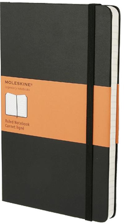 Imagem ilustrativa - Bloco Moleskine A5 capa dura pautado