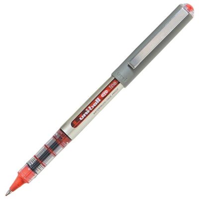 Caneta uni-ball eye UB-157 vermelha