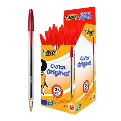 Esferográfica BIC Cristal Original Vermelha