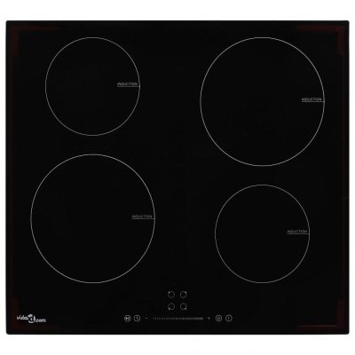 Imagem ilustrativa - Placa de indução 60 cm 4 zonas preta