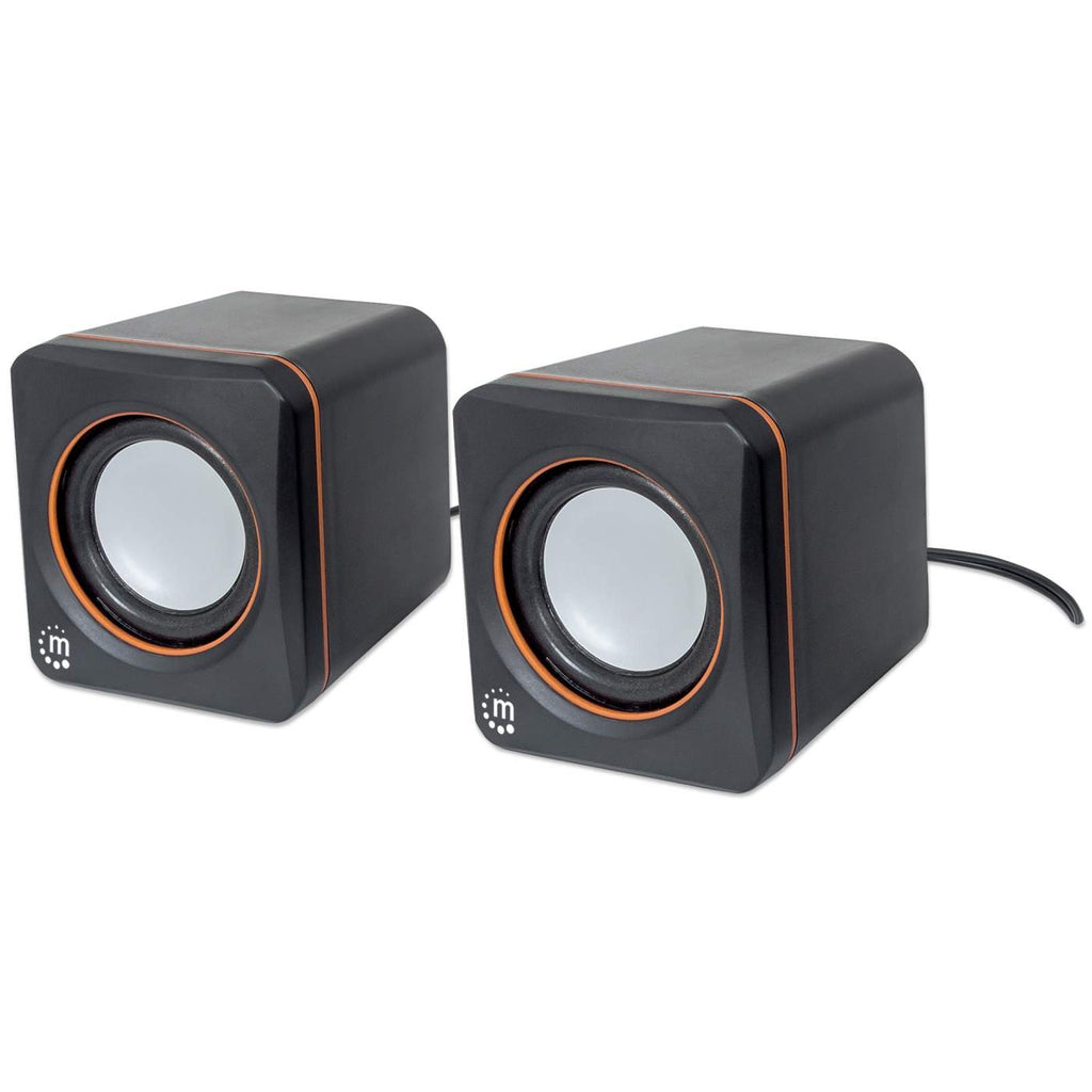 COLUNAS MANHATTAN 2.0 6W RMS PRETA