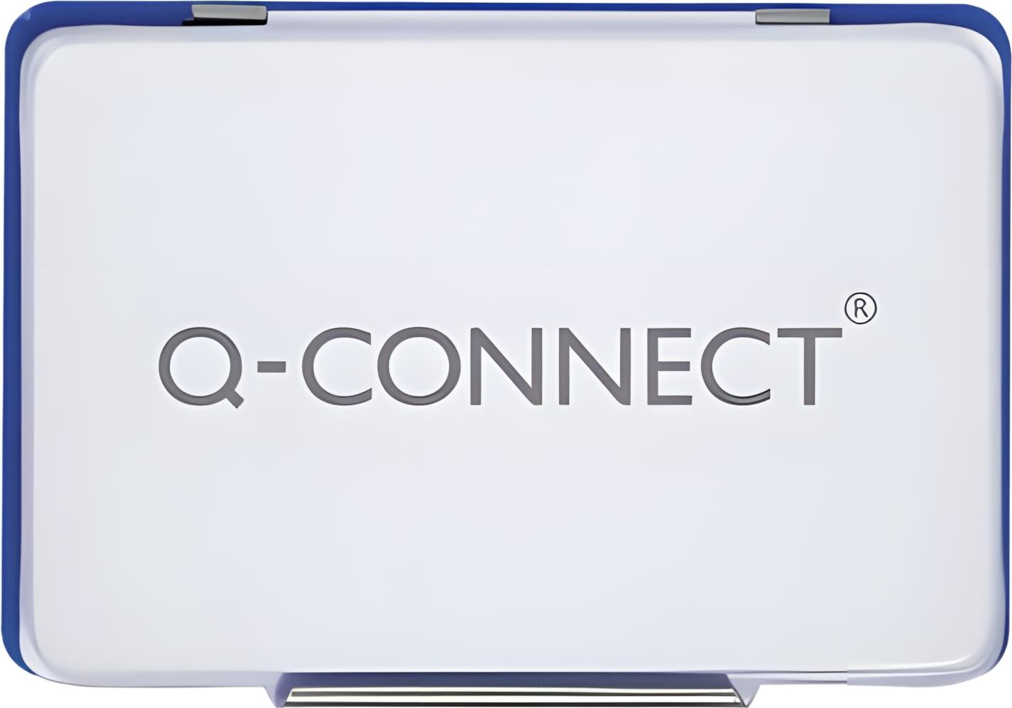 .ME ALMOFADA P/CARIMBO Q-CONNECT N2 AZUL 110X70MM (1/10)