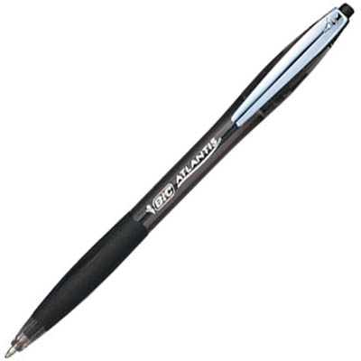 Esferográfica BIC Atlantis preta