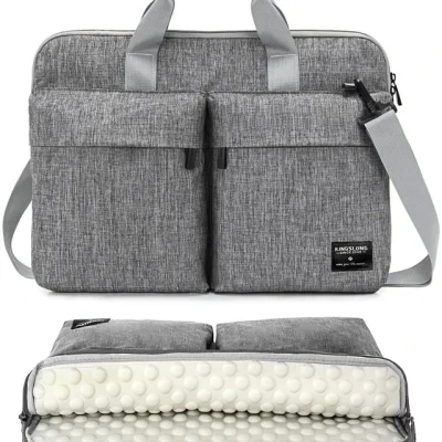 Imagem ilustrativa - Bolsa para portátil Kingslong cinzenta
