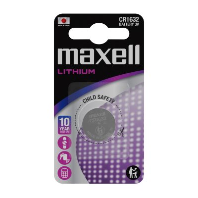 Pilha de lítio Maxell CR1632 3 V em blister