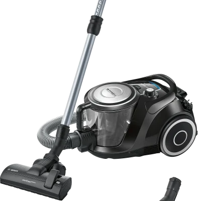 Aspirador sem saco Bosch Serie 6 ProSilence preto