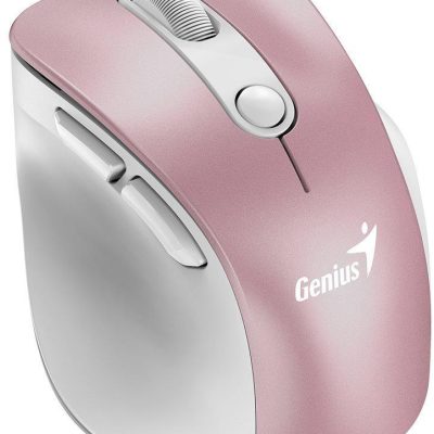 Imagem ilustrativa - Rato Genius ergonómico rosa