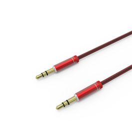 Cabo áudio LDNIO jack 3,5 mm 1 m preto