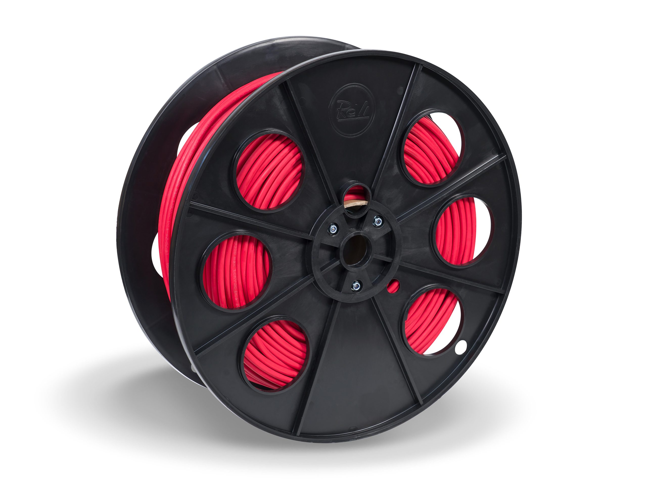 Cabo solar 4 mm2 vermelho rolo 100 m