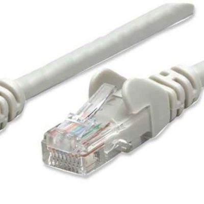 Cabo de rede Intellinet Cat6 U/UTP 3 m cinzento