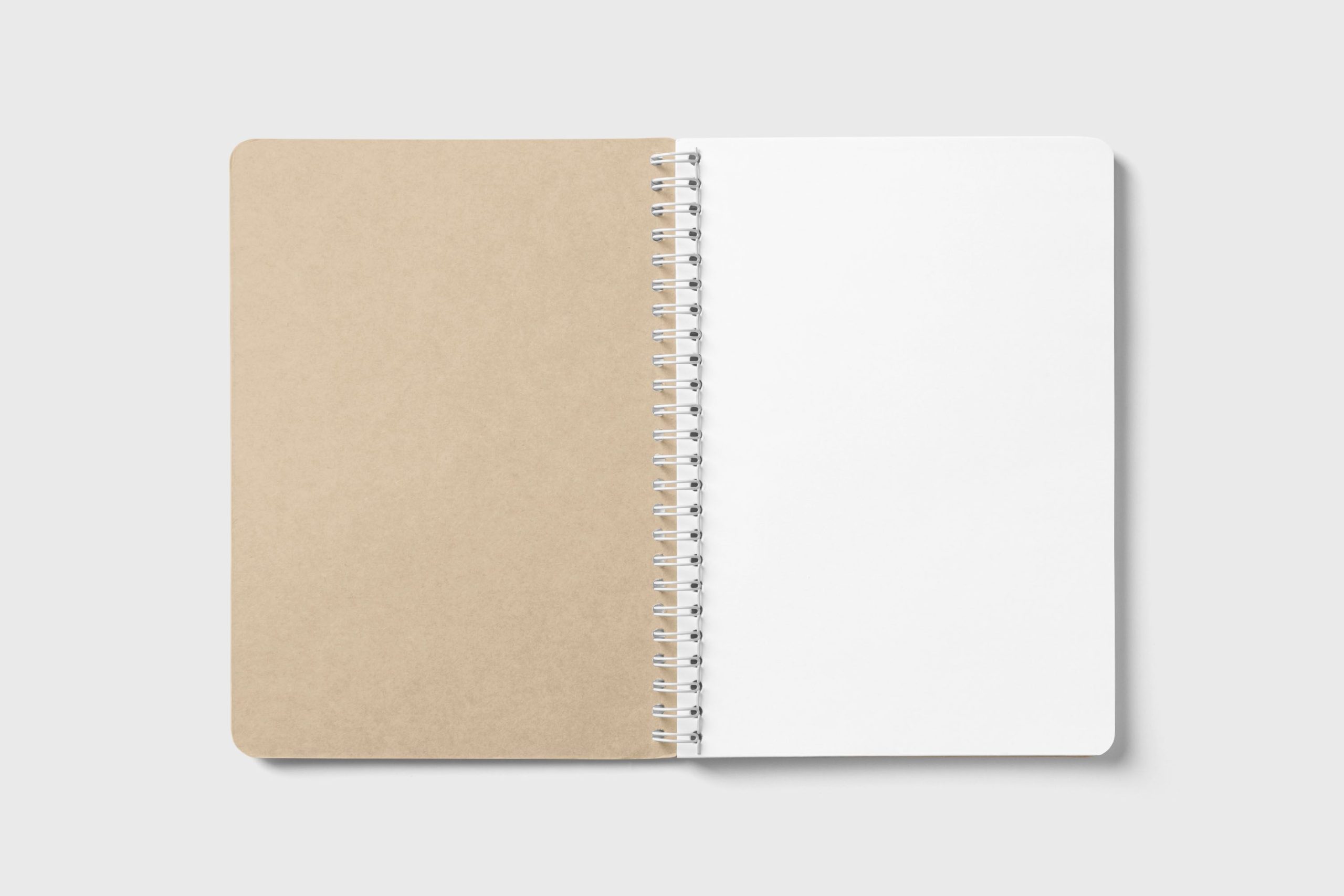 Imagem ilustrativa - caderno espiral